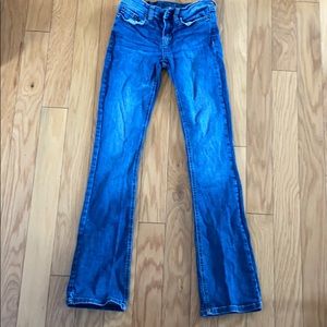 Aeropostale low rise boot cut jeans
